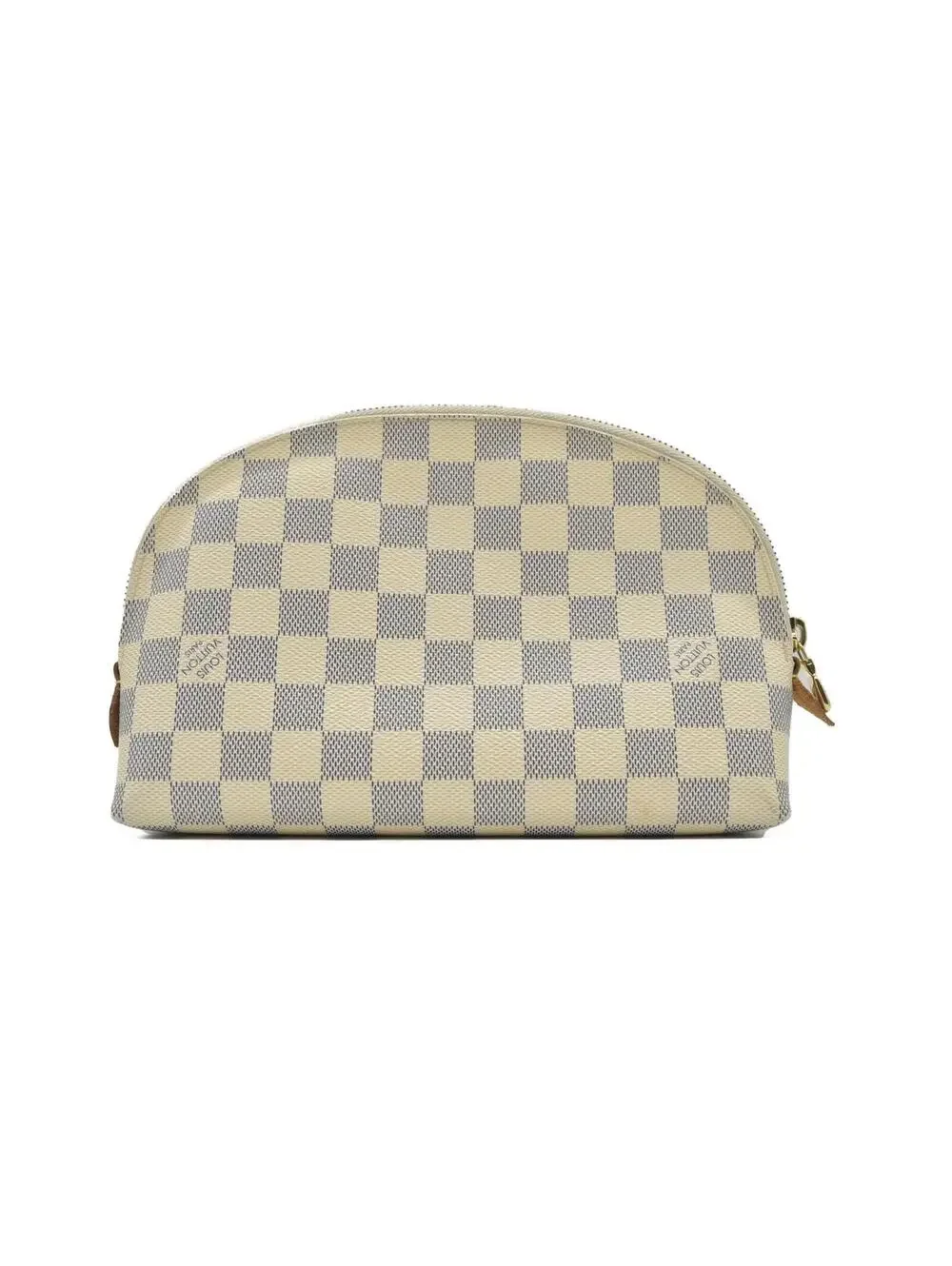 $1010 Louis Vuitton Damier Azur Cosmetic Pouch GM